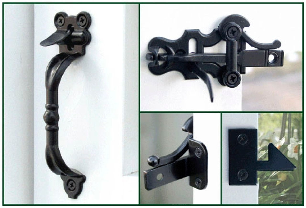 Hampton Gate Thumb Latch Package for Single Gates 360 Yardware