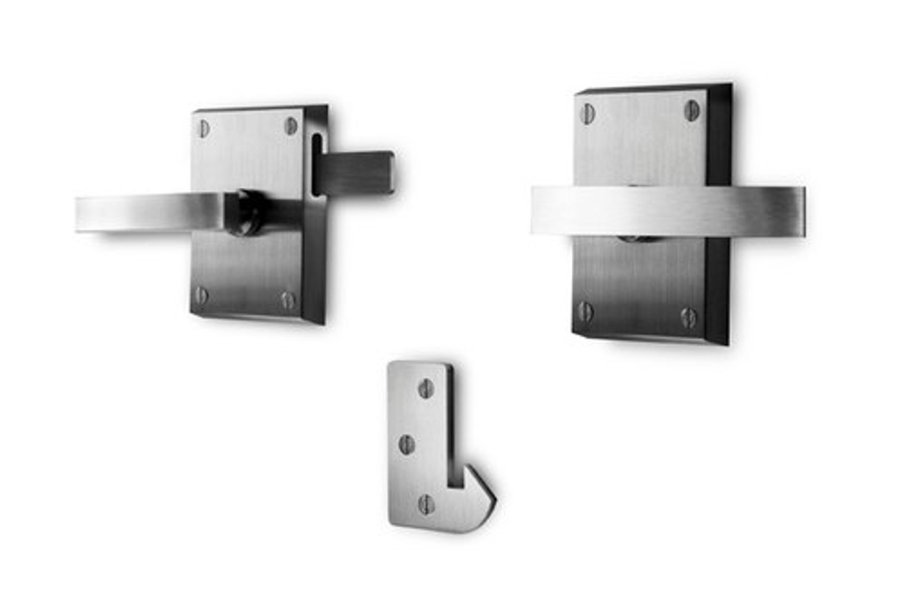 Stainless Steel Gate Hardware Lever Latch Package