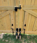 18" Stainless Steel Cane Bolts in Satin Black 18" Stainless Steel Cane Bolts in Satin Black