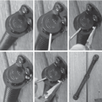 Stainless Steel Heavy Duty Brutus Adjustable Tension Gate Spring Stainless Steel Heavy Duty Brutus Adjustable Tension Gate Spring