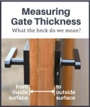 Nero Contemporary Lever Gate Latch (Build Your Own Package) 360 Yardware Nero Contemporary Lever Gate Latch (Build Your Own Package) 360 Yardware
