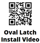 QR code for 360 Yardware Oval Contemporary Lever Gate Latch Install Video. QR code for 360 Yardware Oval Contemporary Lever Gate Latch Install Video.