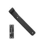 12" Bronze Band Hinge and Pintle Set (Sold as Each) - Midnight Black Finish