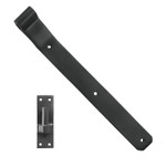 17" Bronze Band Hinge and Pintle Set (Sold as Each) - Midnight Black Finish