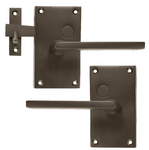 Dark Bronze Espresso Modern Lever Latch (Build Your Own Package) Dark Bronze Espresso Modern Lever Latch (Build Your Own Package)