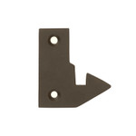 Espresso Dark Bronze Contemporary Bevel Plate Latch with Knob (Build Your Own Package) Espresso Dark Bronze Contemporary Bevel Plate Latch with Knob (Build Your Own Package)