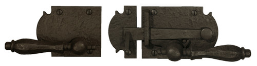Dark Bronze Ornate Lever Latch (Build Your Own Package)