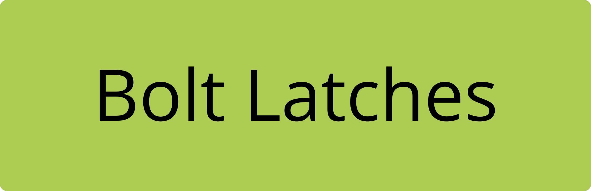 bolt-gate-latch-locks