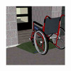 Rubber-Ramp 70mm 1-10 WW Green-with shown to scale wheelchair