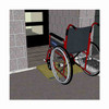 Rubber-Ramp 60mm 1-10 STD Sand-with shown to scale wheelchair
