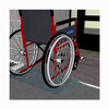 Rubber-Ramp 40mm 1-10 RW Grey-with shown to scale wheelchair