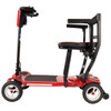 Small Travel Mobility Scooter Go-Lite - Side View Red