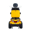 Mustang Pro Heavy Duty Mobility Scooter - Rear View Yellow