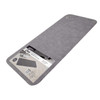 Conni Absorbent Nonslip Floor Mat Long Runner - Grey