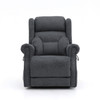 Electric Lift Chair Valentina - Front View Dark Grey