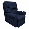 Electric Lift Chair Barrine - Navy Fabric