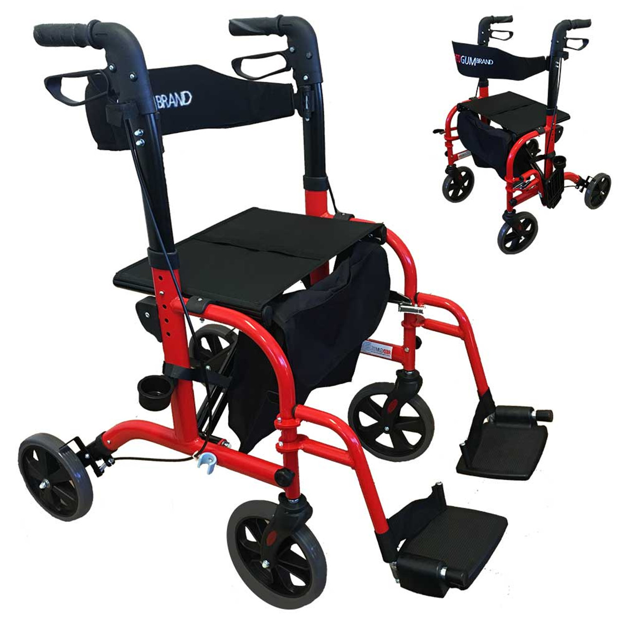 Rollator Walker Wheelchair Duo MWCF82D Online Australia
