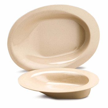 Manoy Contoured Oval Plate
