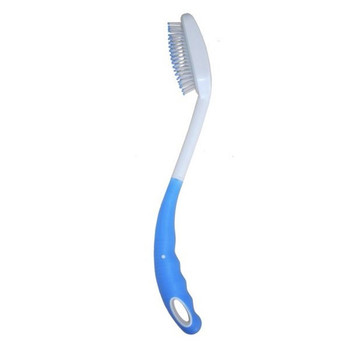 Long Handled Hair Brush DALHB1 - Curved Handle