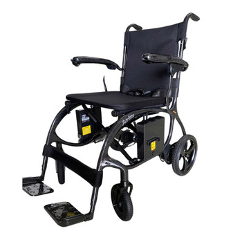 Airlite Carbon Fibre Electric Wheelchair - Front Left View