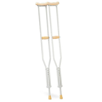 Crutches (pair) Under Arm Aluminium 100 kg