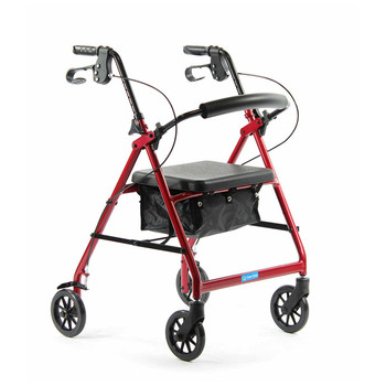 Territory Seat Walker - Red - Walking Aids