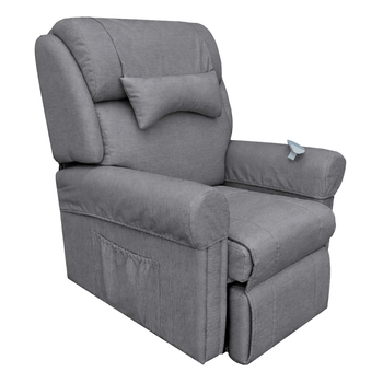 Electric Lift Chair Barrine - Grey Fabric