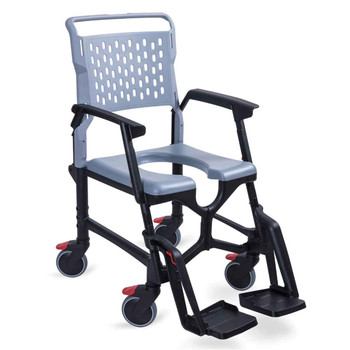 Portable Wheeled Toilet & Shower Commode