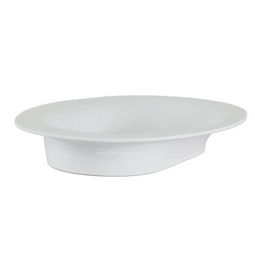 Manoy Contoured Oval Plate - Back Right View