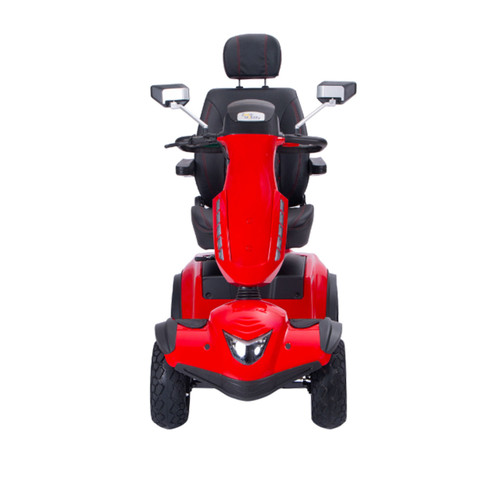 Electric Mobility Scooter Avenger Pro - Front View Red