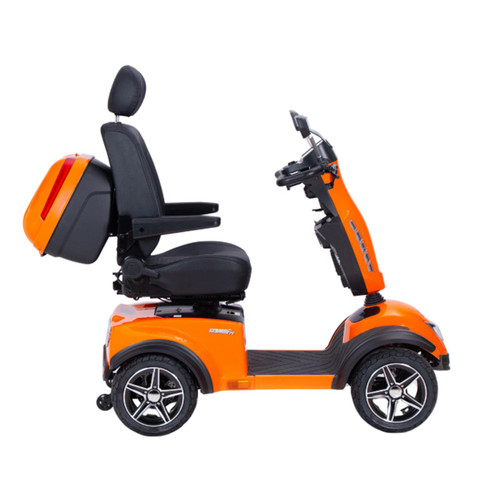 Electric Mobility Scooter Avenger Pro - Side View Orange
