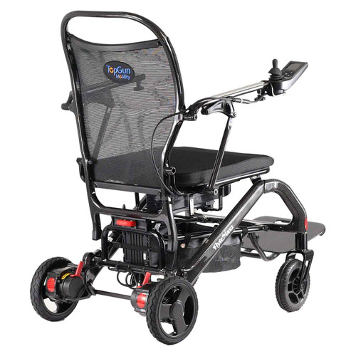 Electric Travel Wheelchair Flytemax2 - Back Right View