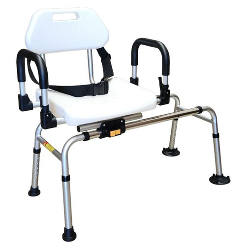 Sliding Swivel Transfer Bench - Left Swivel