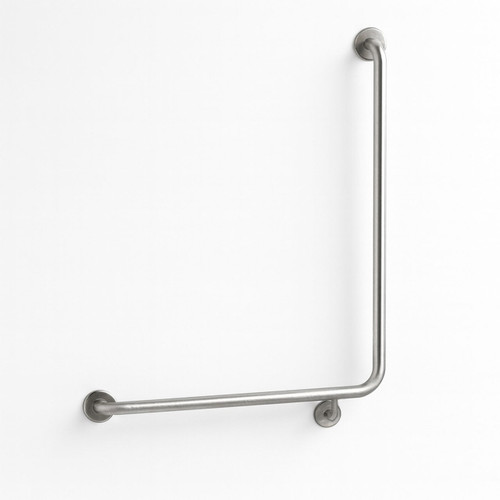 Contenda Shower Rail 32mm Stainless L Shape 650 x 800 mm Left Hand Main Contenda Shower Rail 32mm Stainless L Shape 650 x 800 mm Left Hand Main