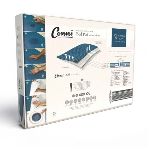 Conni Waterproof Mattress Protector Rear Box