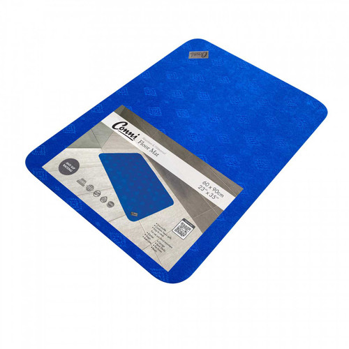 Conni Absorbent Nonslip Floor Mat - Royal Blue