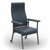 Katie High Back Chair 200kg Capacity Blue