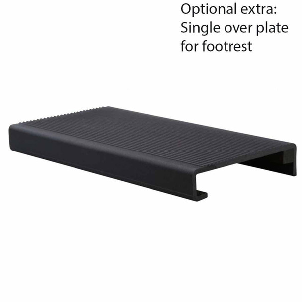 Small Lightweight Wheelchair LW14SP1 Over Plate