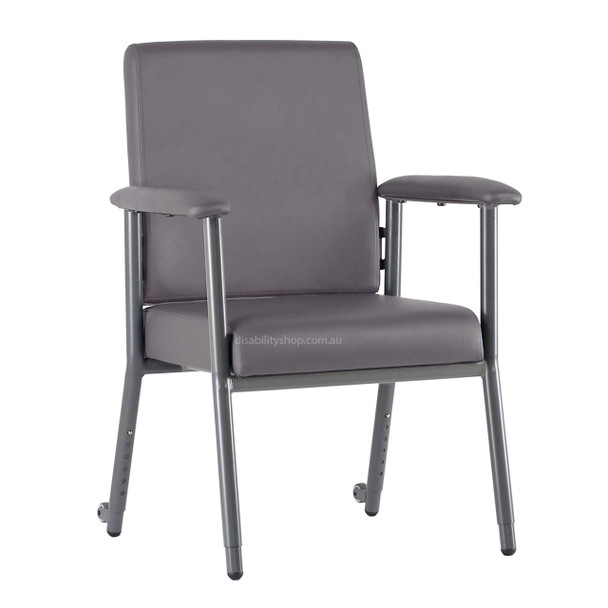 Katie Low Back Chair 200kg Capacity - Grey