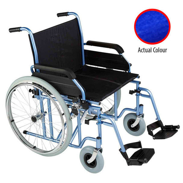Bariatric Wide Wheelchair WCBRS22 - Actual Colour