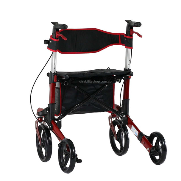 Easy Fold Compact Outdoor Walker MWCOD1 - Back Left View