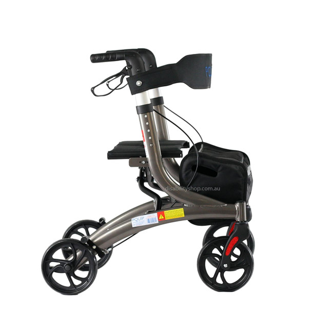 Rollator X Fold With Low Padded Seat - Right View