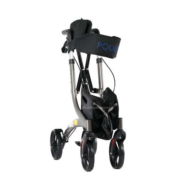 Rollator X Fold With Low Padded Seat - Folded