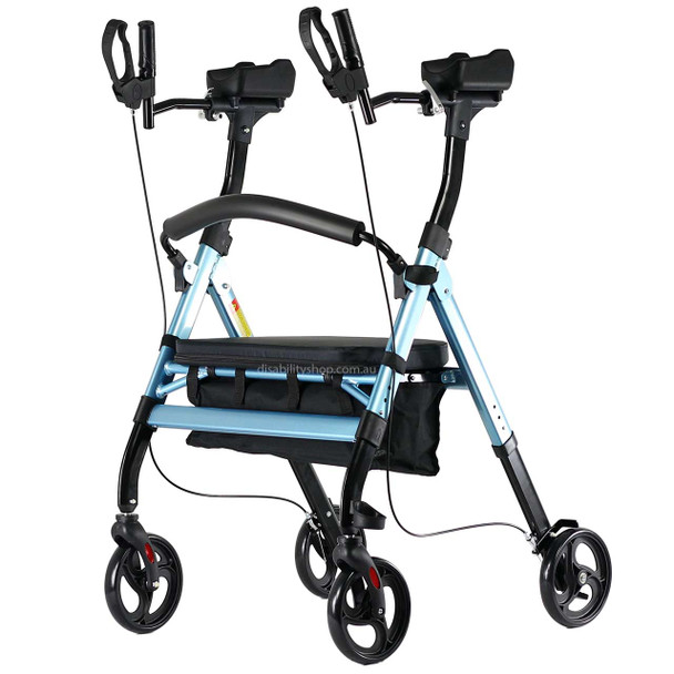 Heavy Duty Forearm Gutter Walker MWHDGA2 - Front Left View