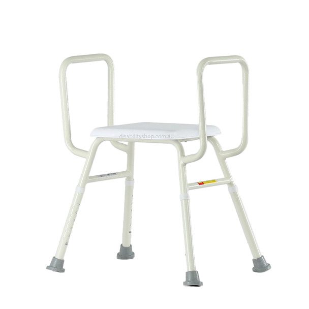 Shower Stool With Arms SSAWA1 - Front Left View