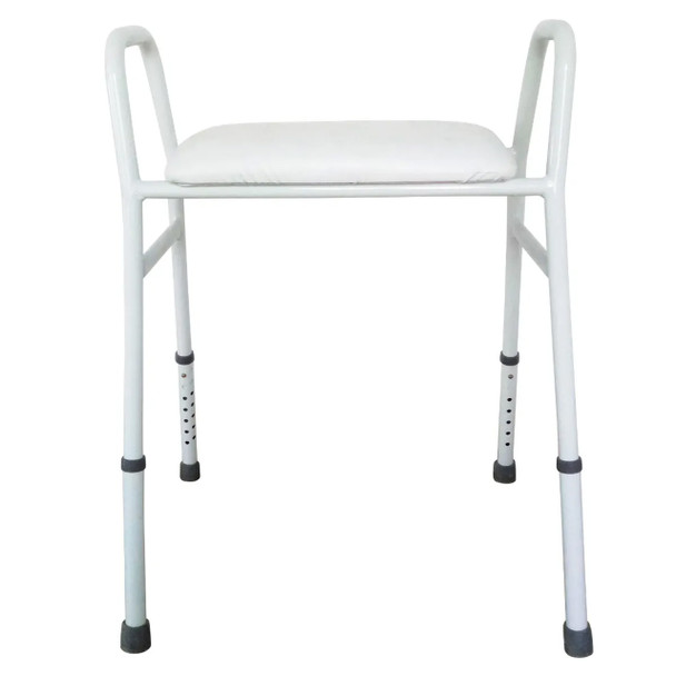 Elite Heavy Duty Padded Shower Stool SSAPA2 - Front View