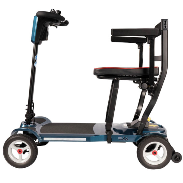 Small Travel Mobility Scooter Go-Lite - Side View