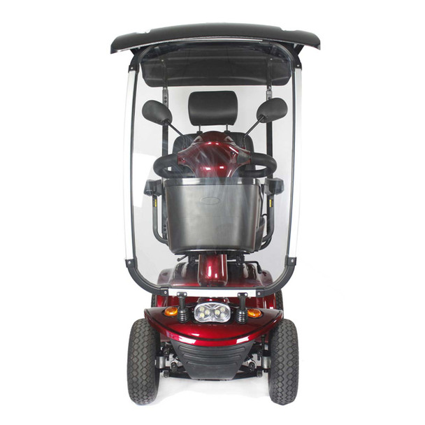 Covered Shopper Mobility Scooter Phantom - Front View