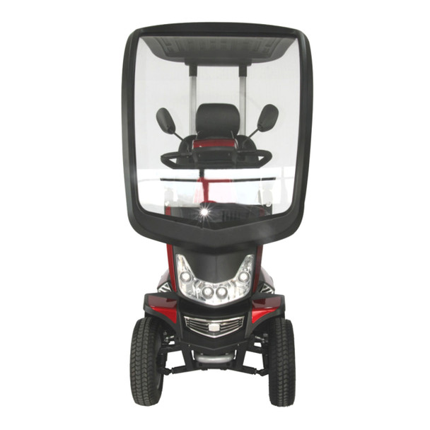 Safari Covered Bariatric Mobility Scooter - Front View