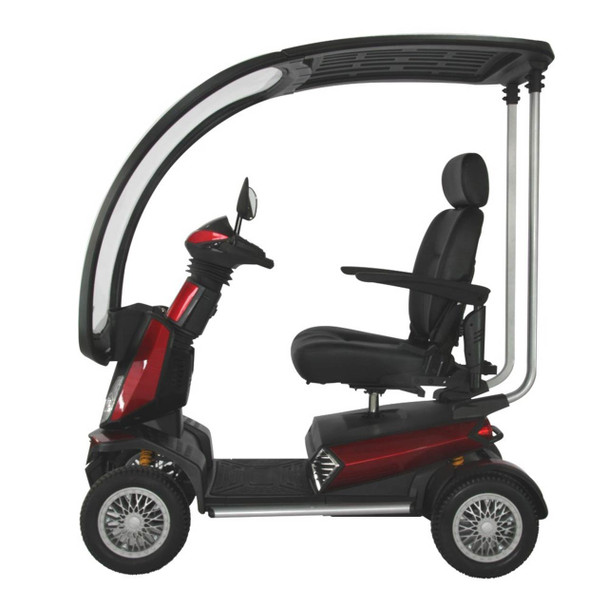 Safari Covered Bariatric Mobility Scooter - Side View